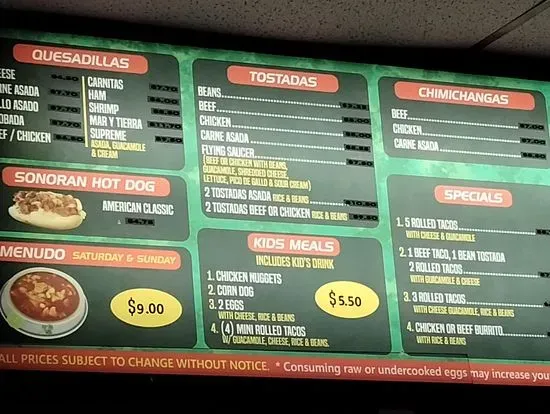 Menu 3