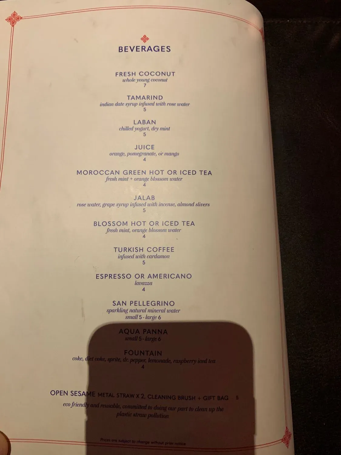 Menu 4