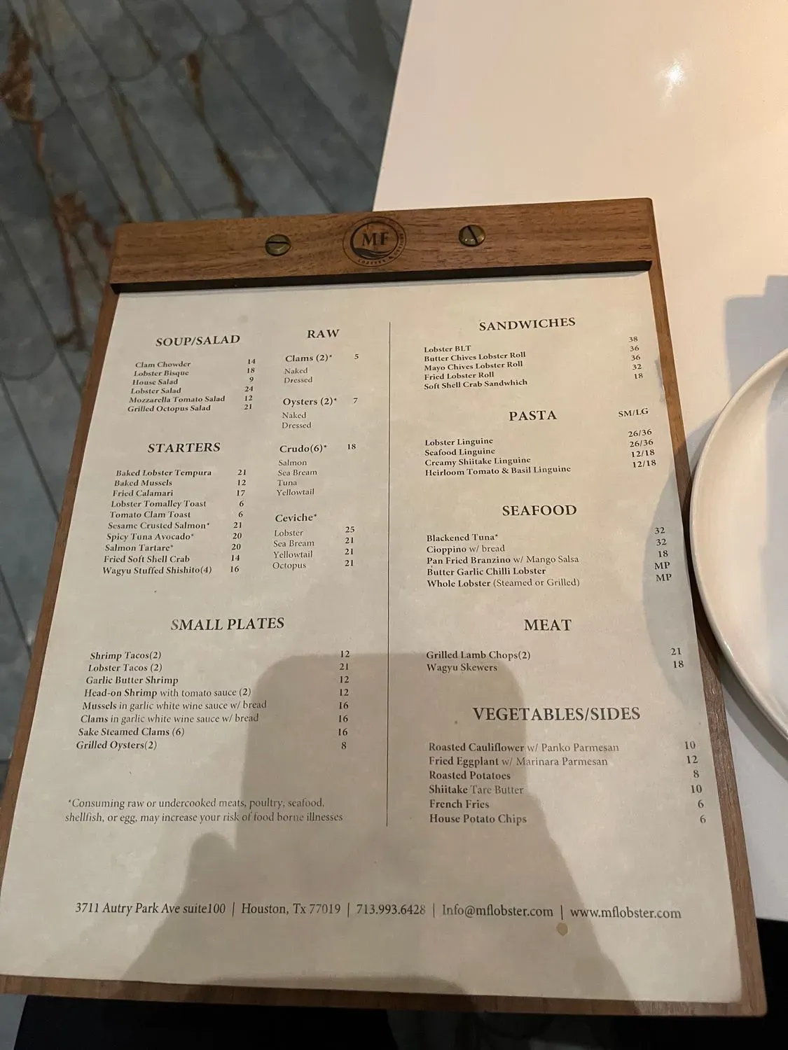 Menu 6