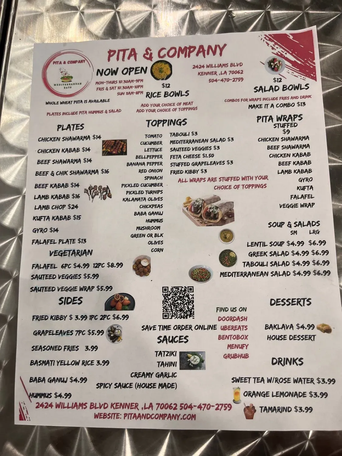 Menu 6