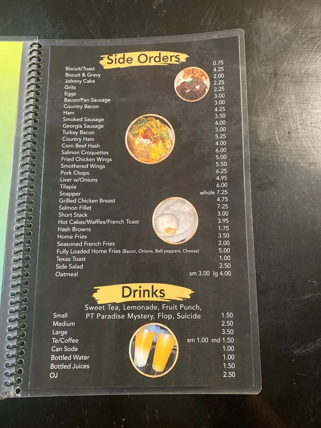 Menu 3