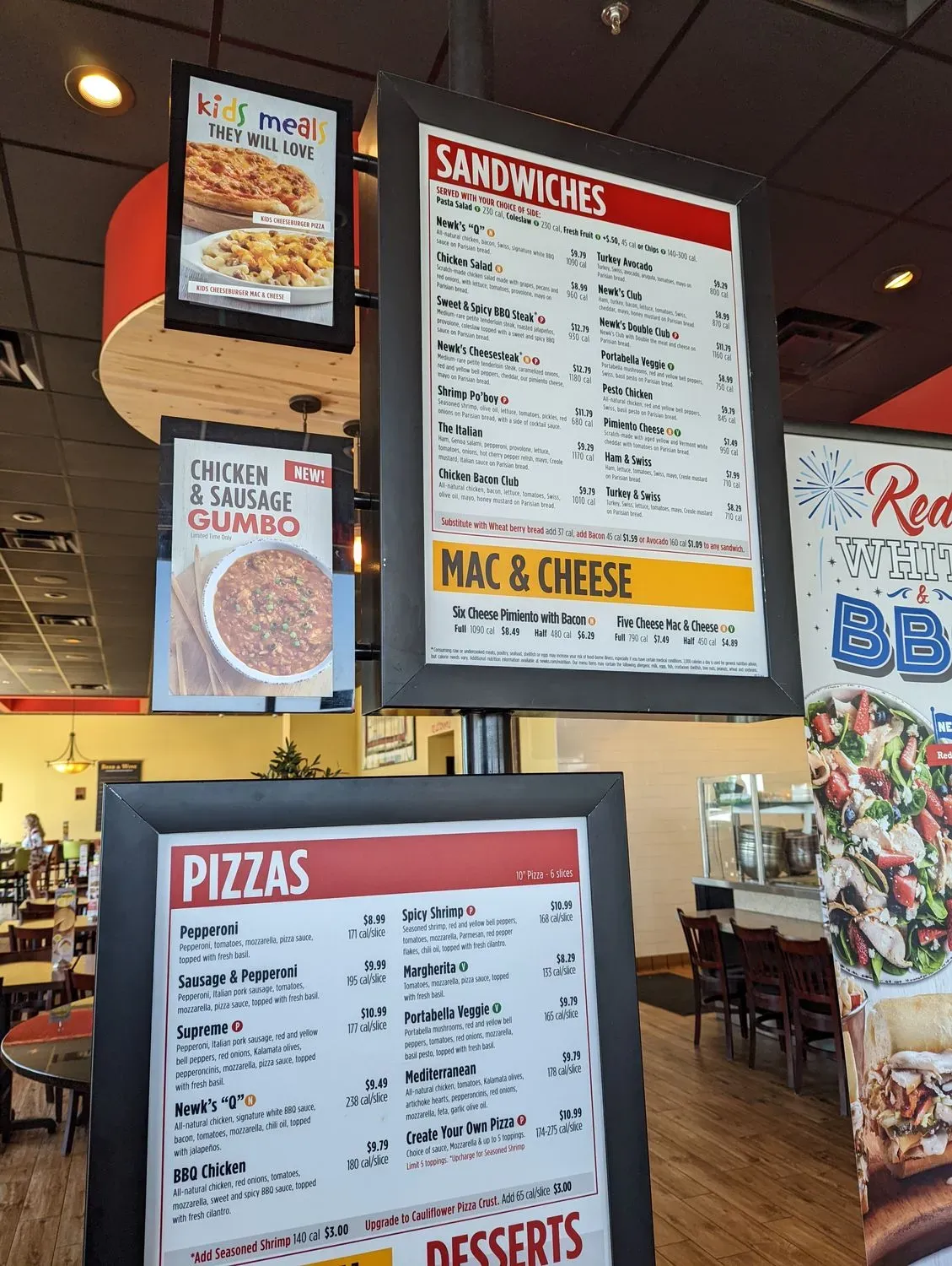 Newk's Eatery Menu - Updated November 2025