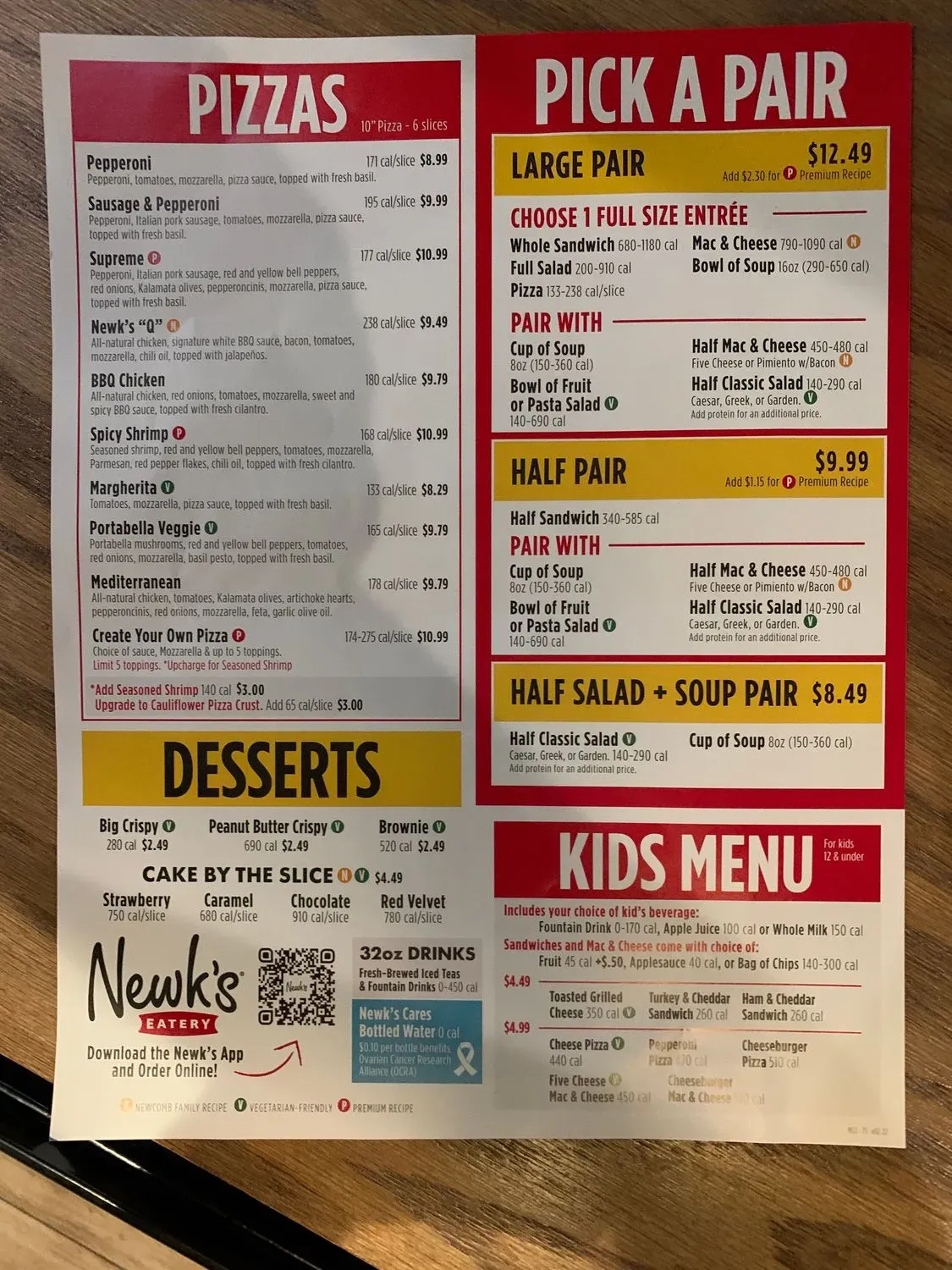 Newk's Eatery Menu - Updated November 2025