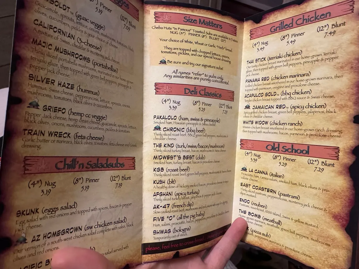 Menu 6