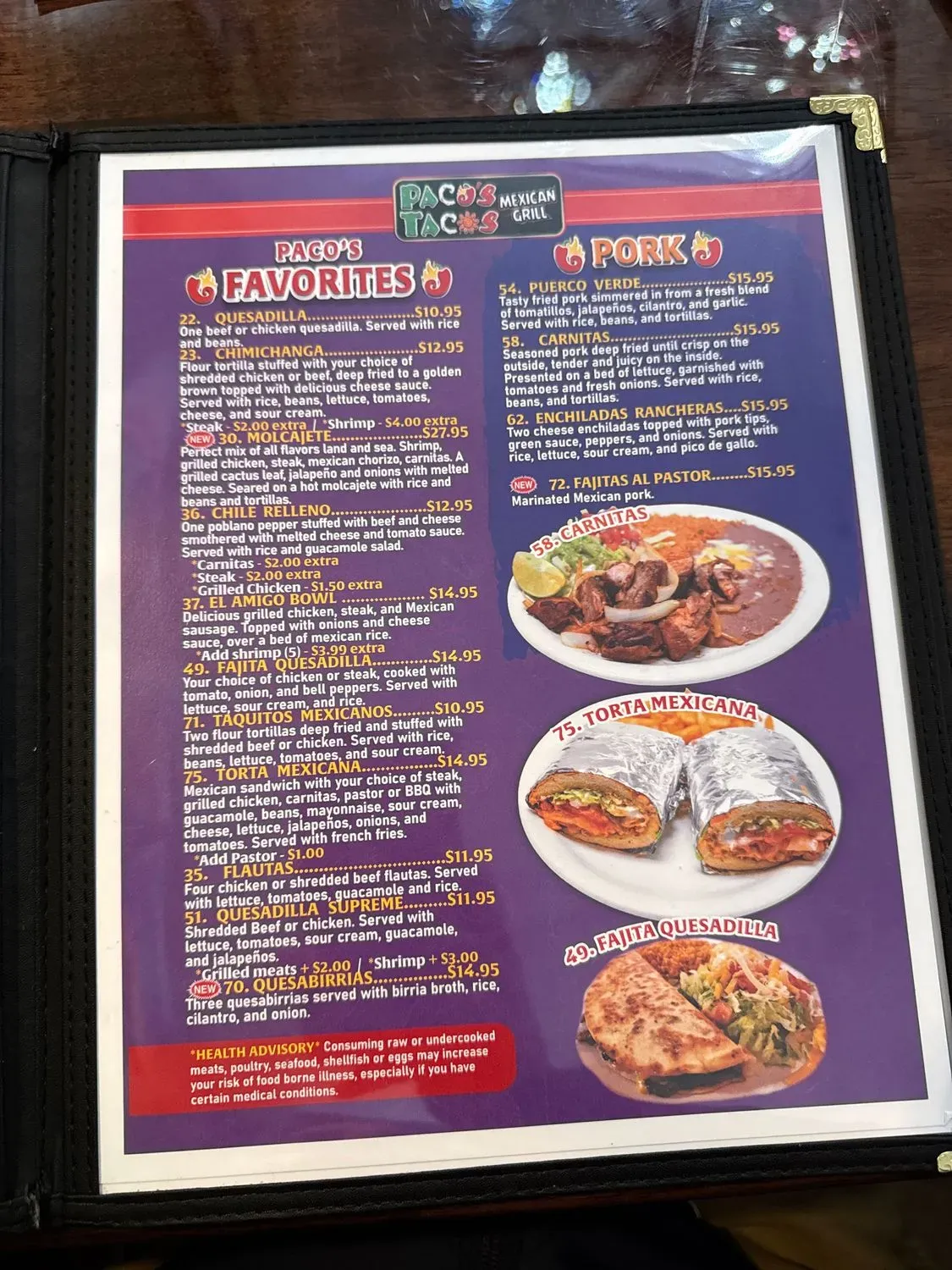 Menu 3