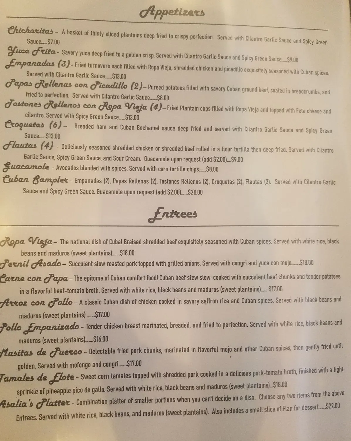 Menu 6