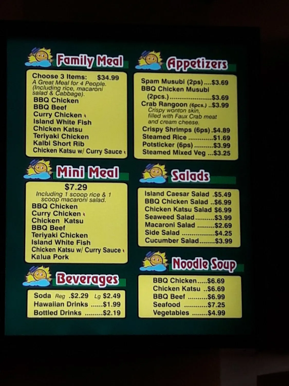 Menu 4