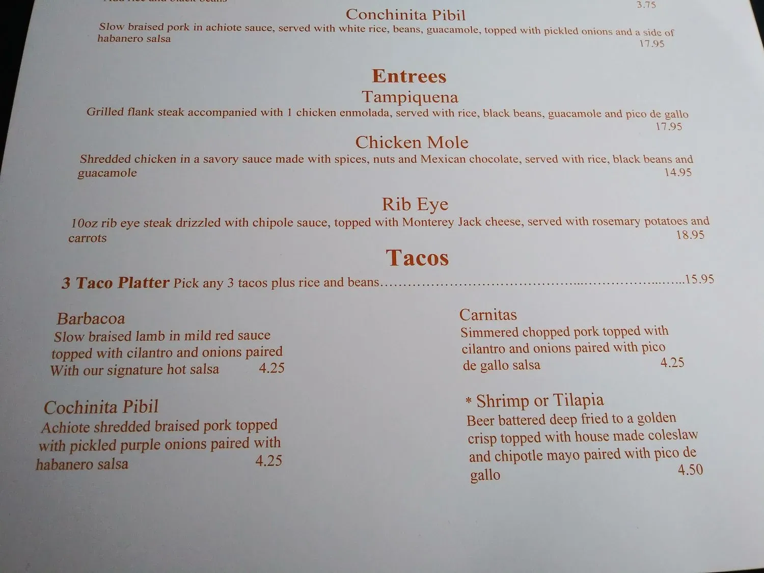 Menu 4