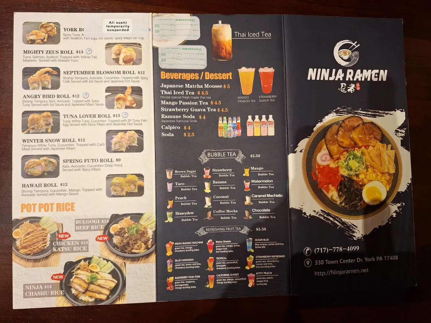 Menu 6