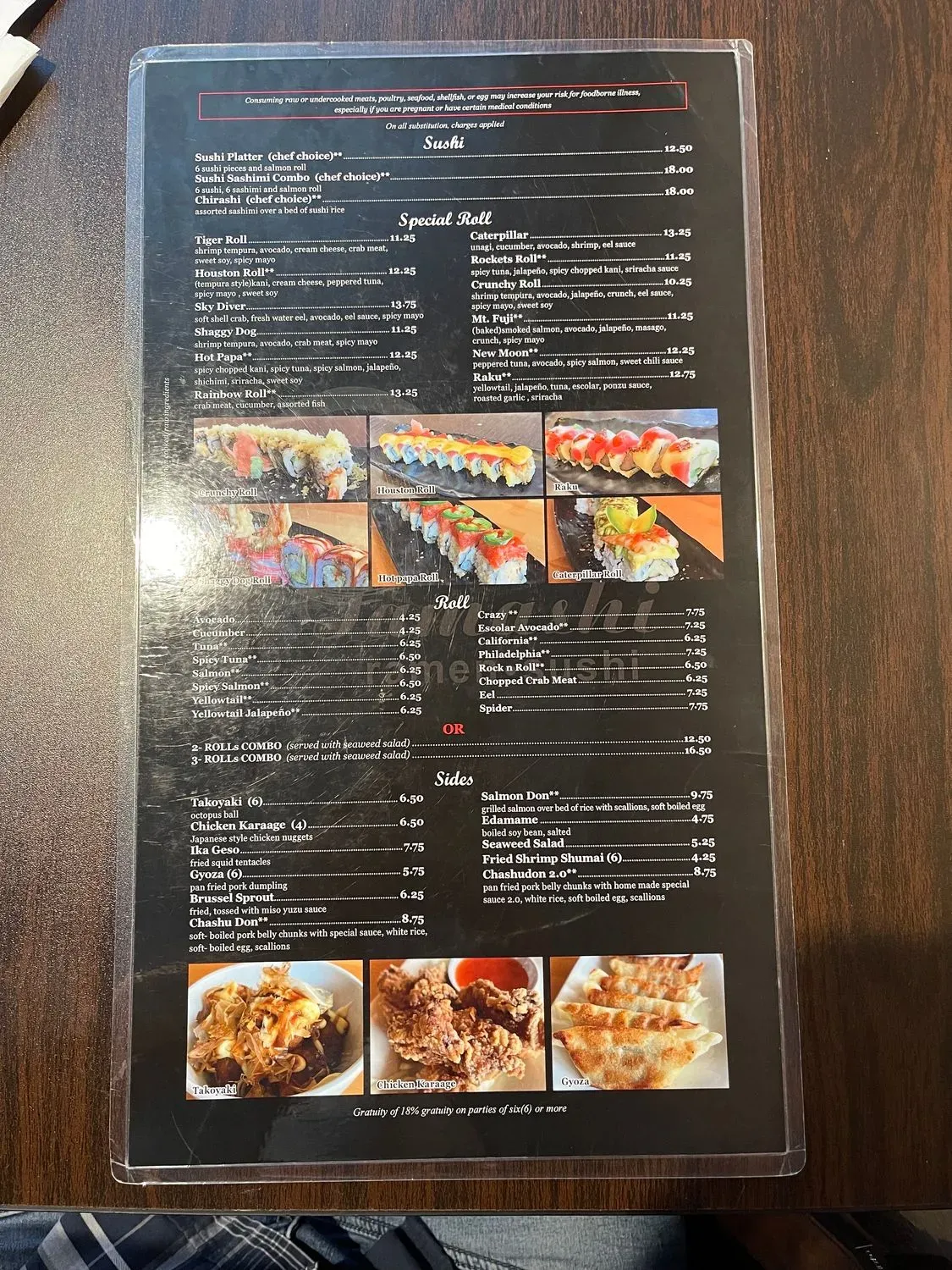 Menu 6