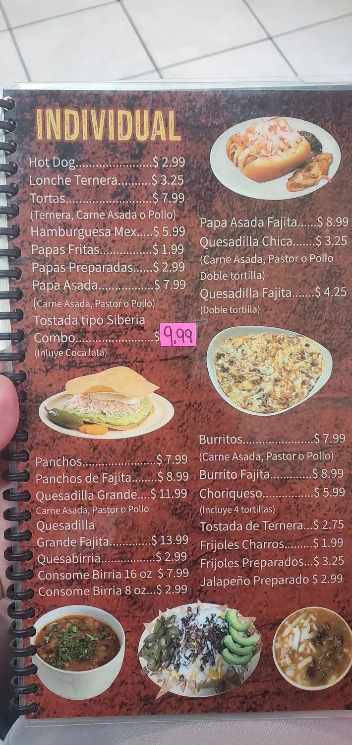 Menu 3