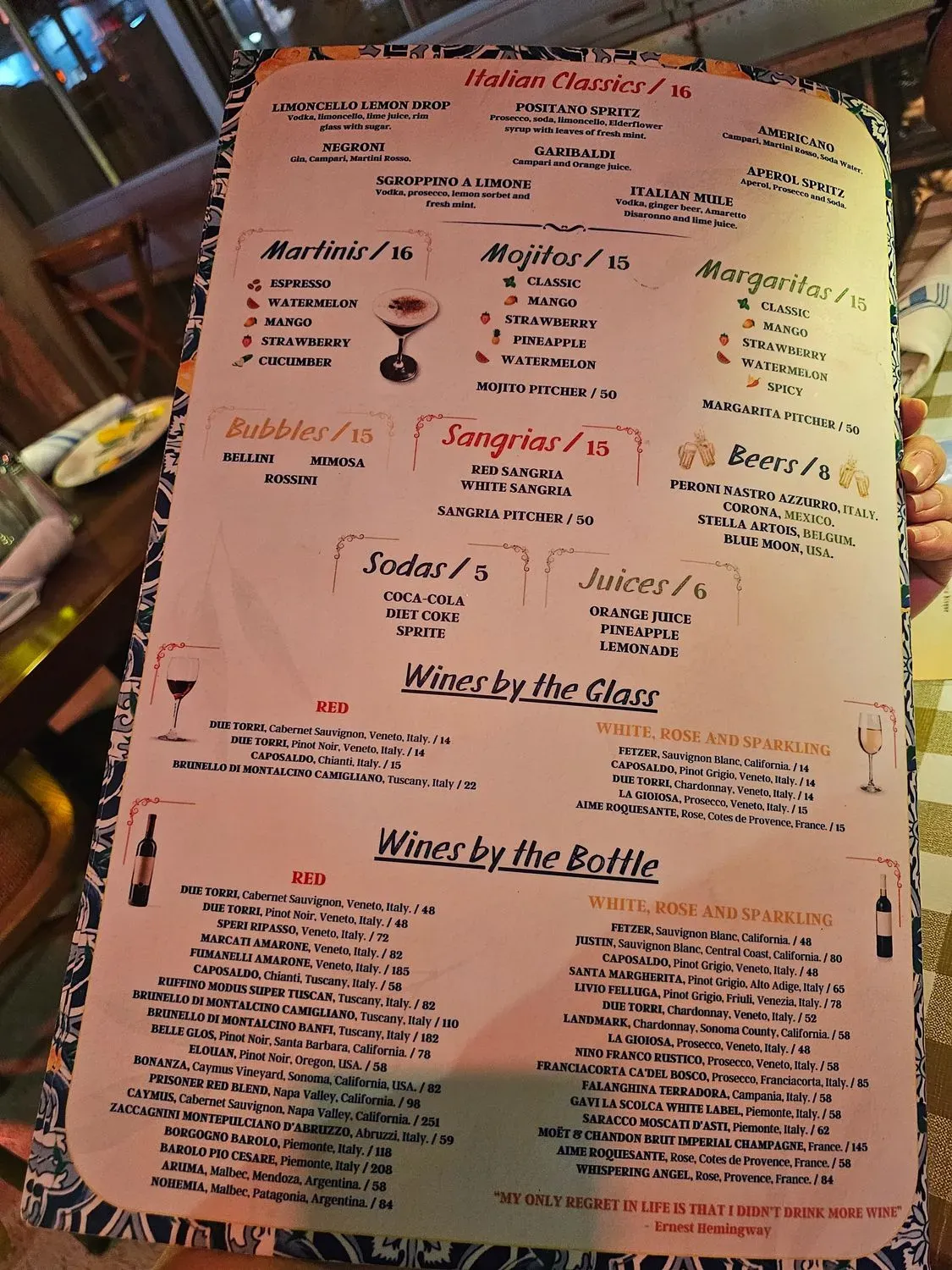 Menu 4