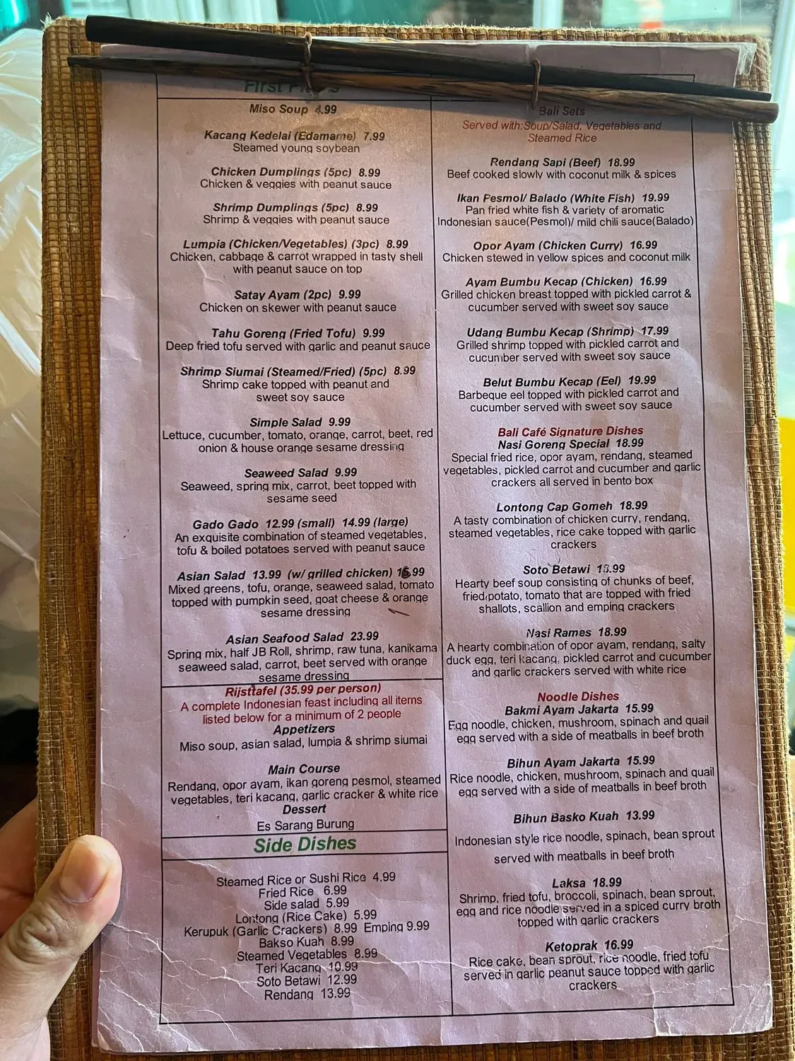 Menu 6