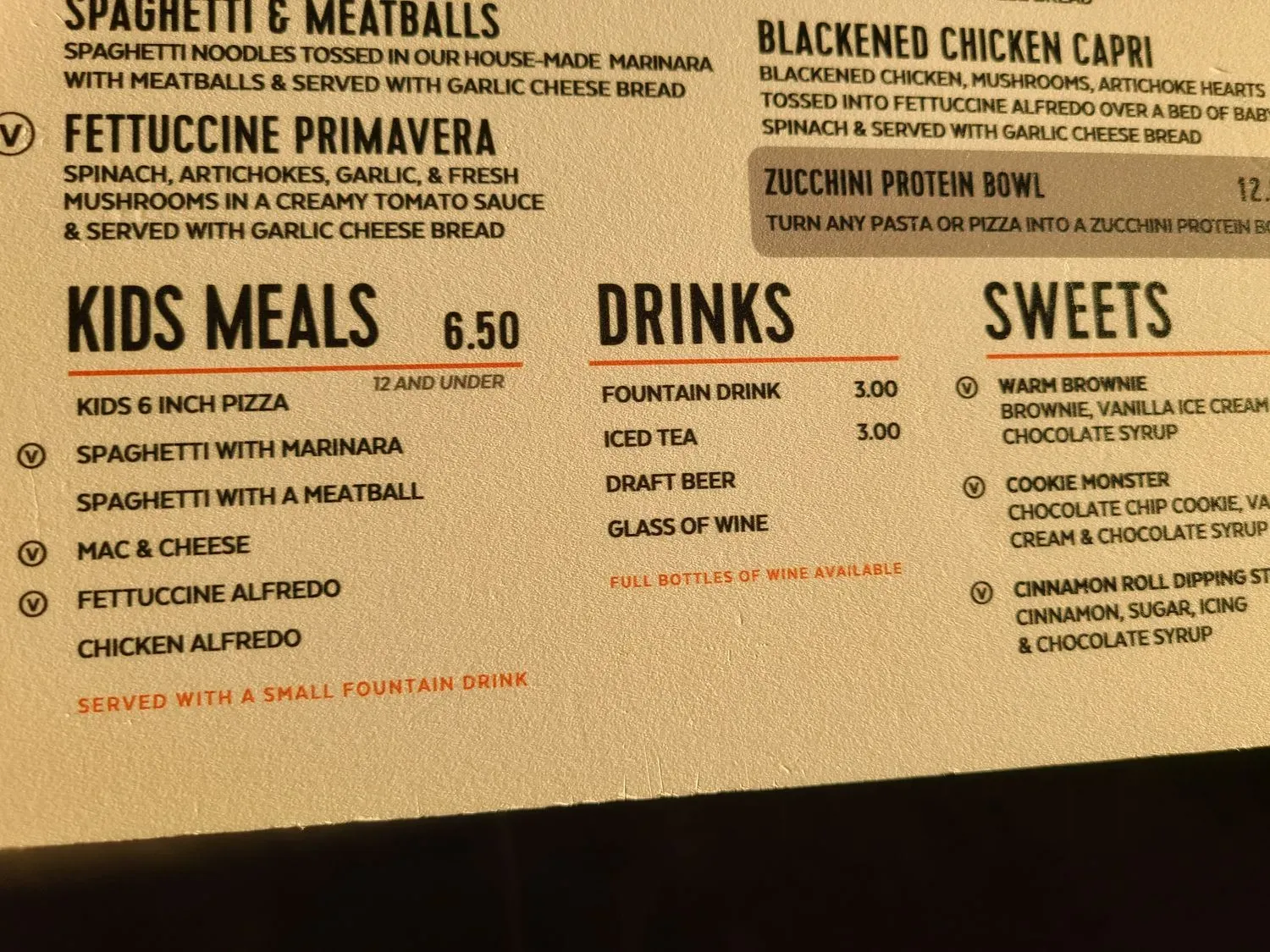 Menu 6