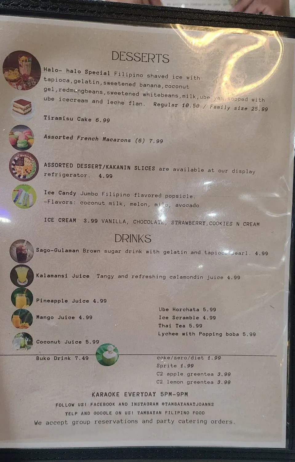 Menu 6