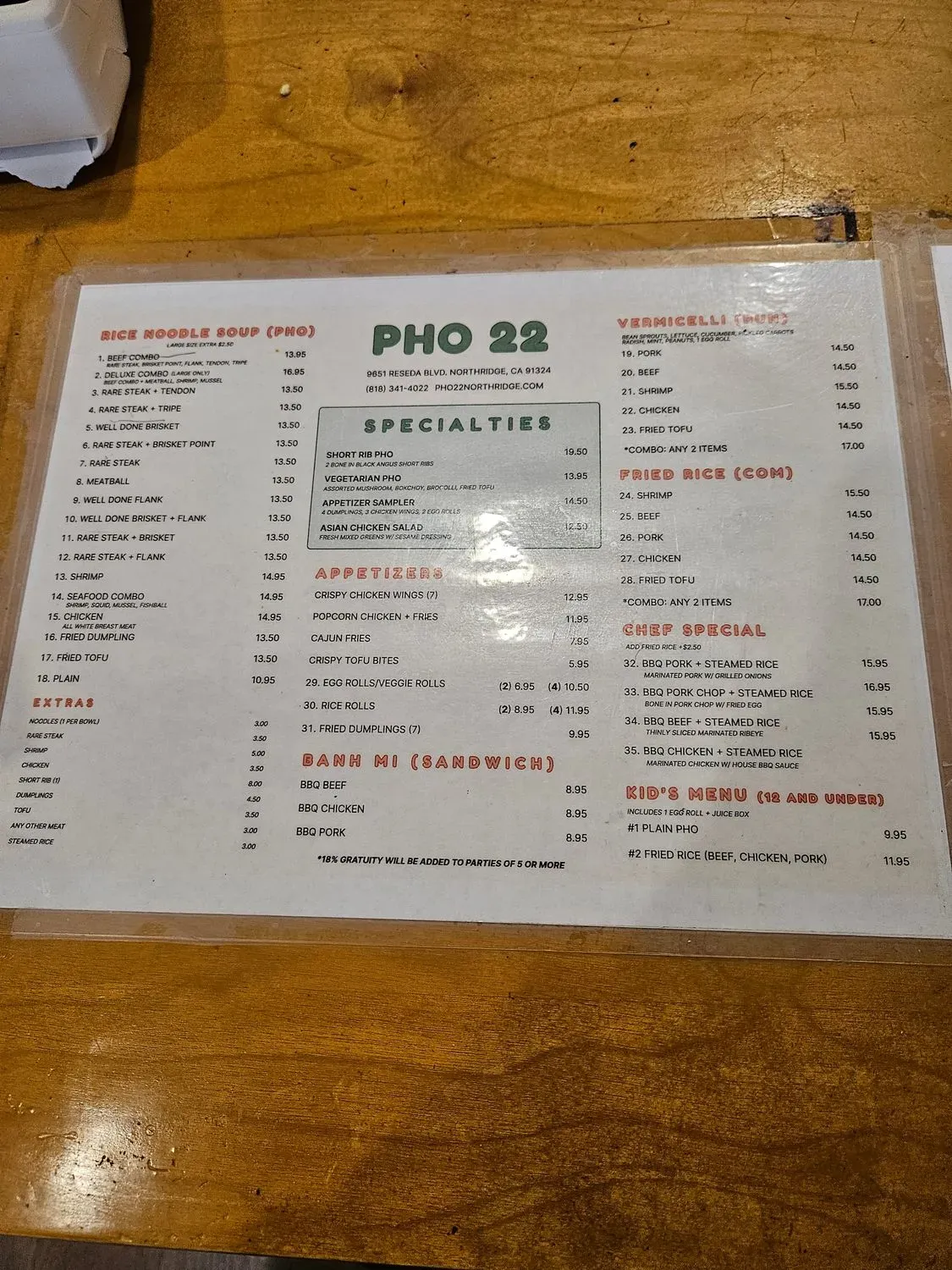 Menu 3