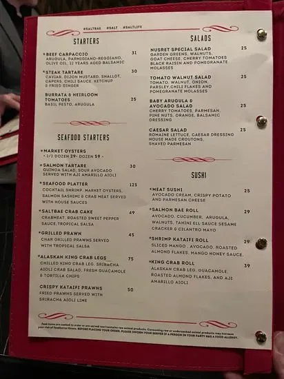 Menu 6