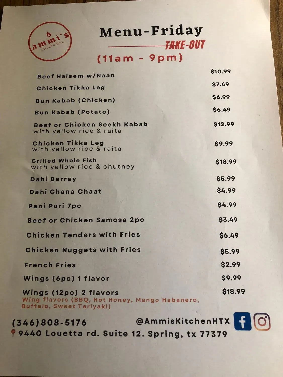 Menu 6