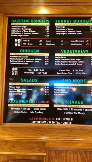 Menu 6