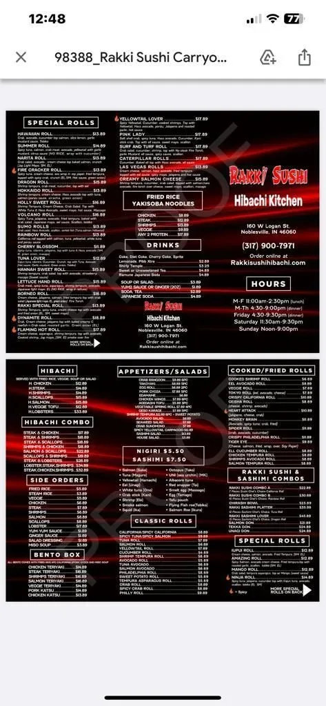 Menu 4