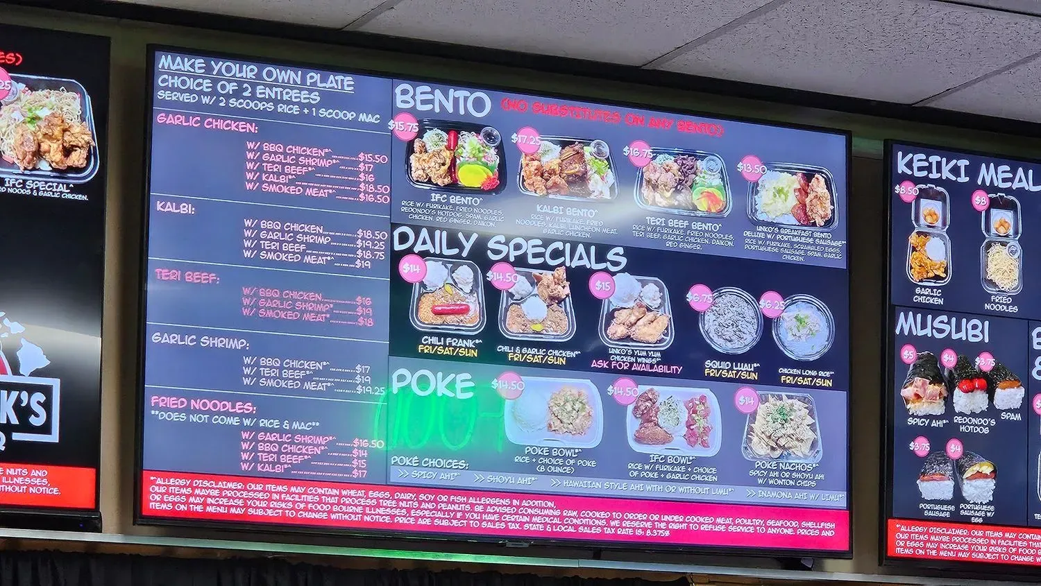 Menu 4