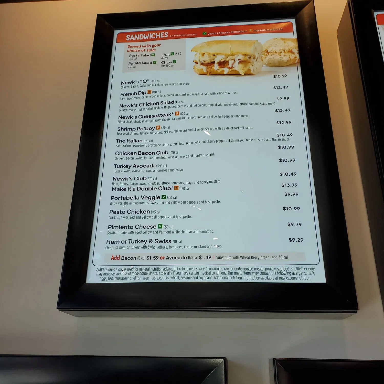 Newk's Eatery Menu - Updated October 2025