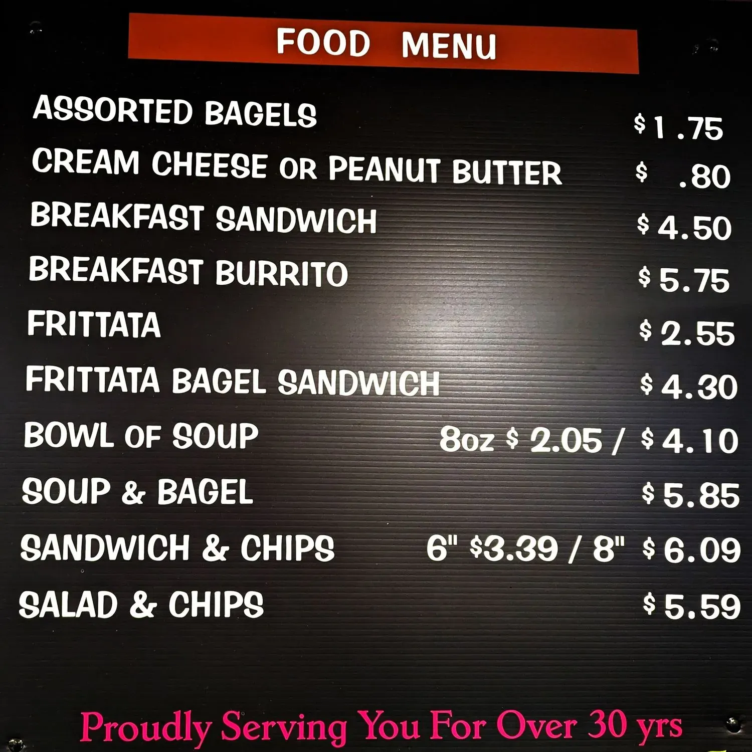 Menu 4