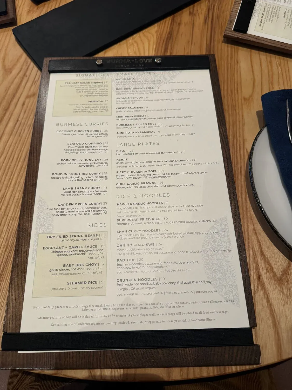 Menu 6