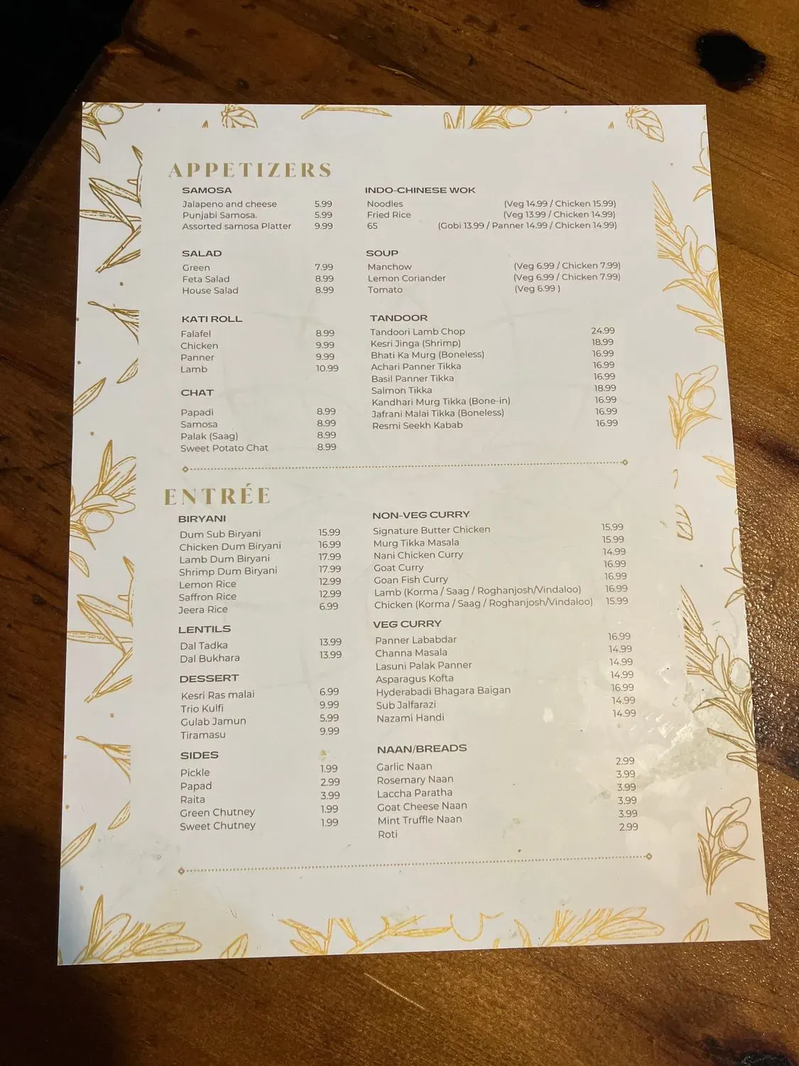 Menu 3