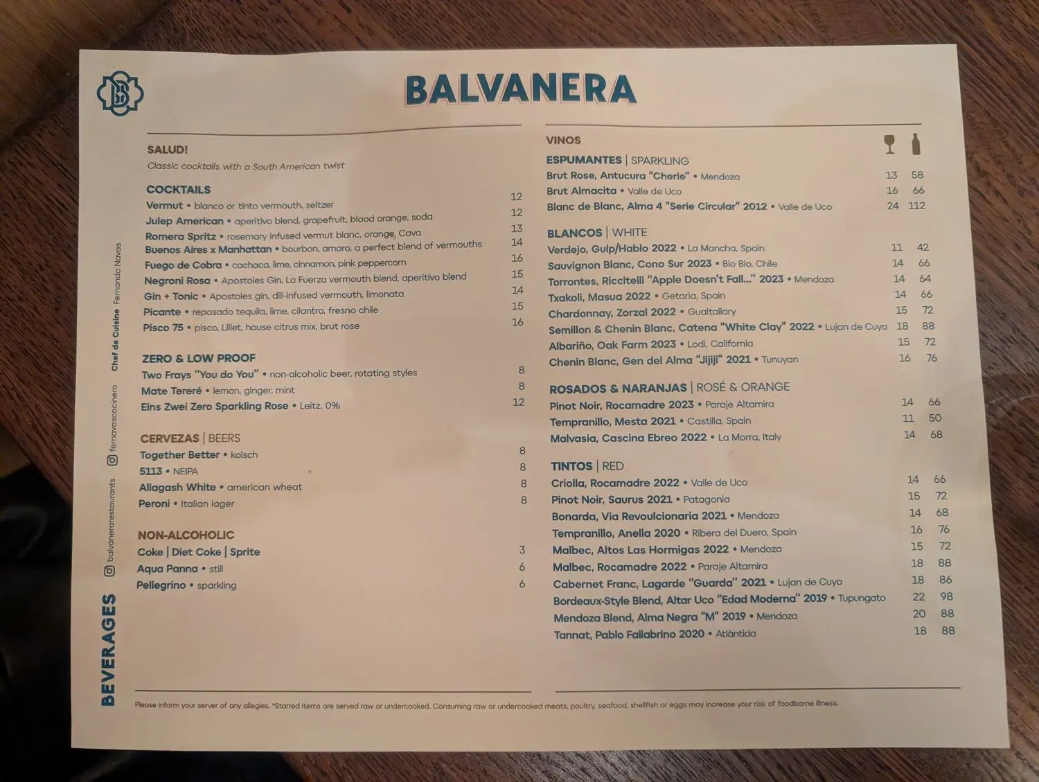 Menu 4