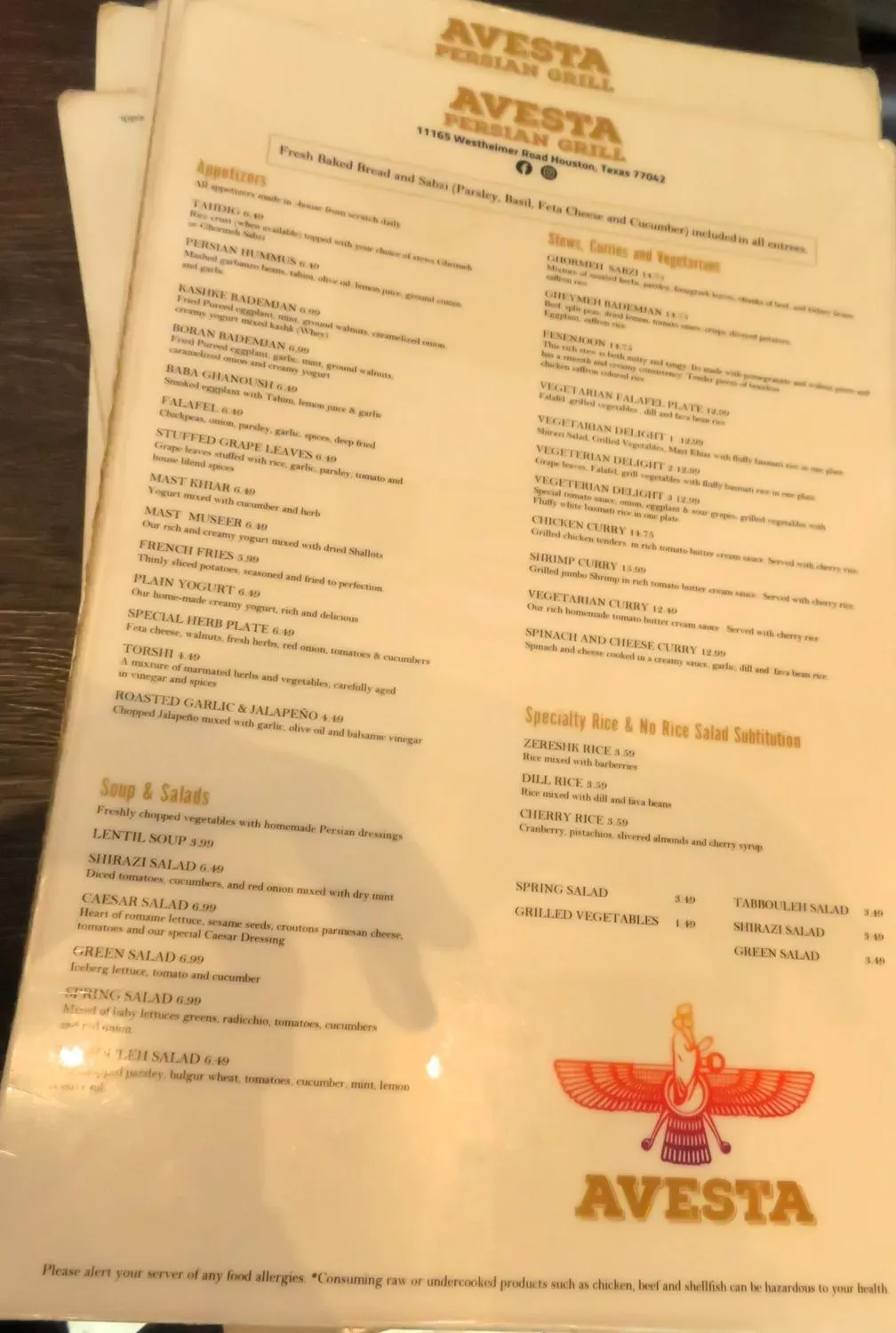 Menu 6