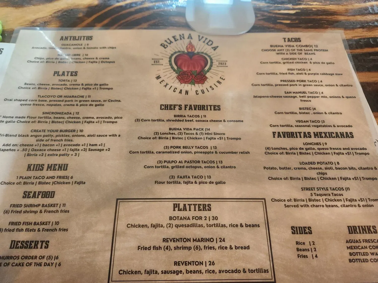 Menu 3