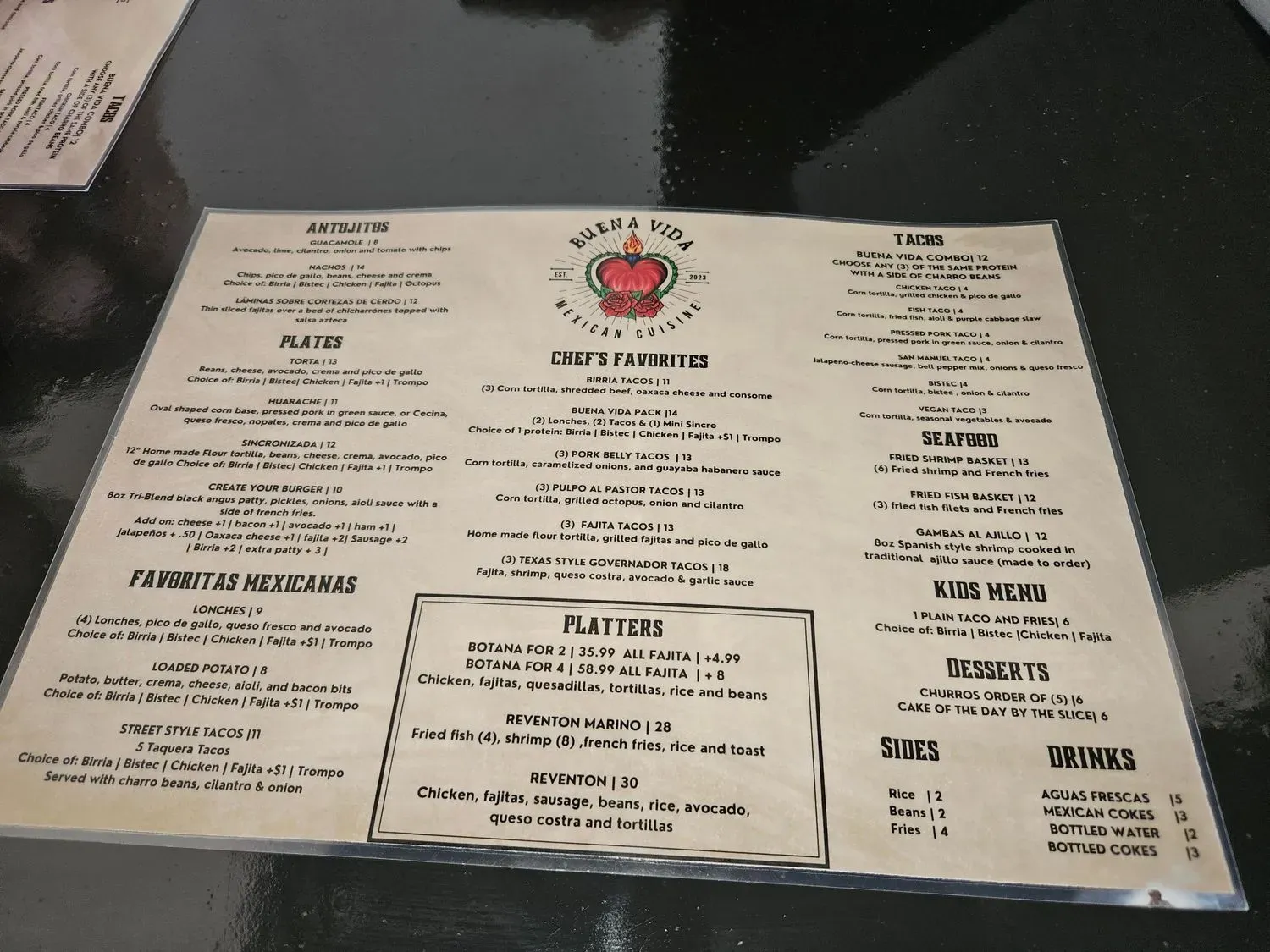 Menu 3