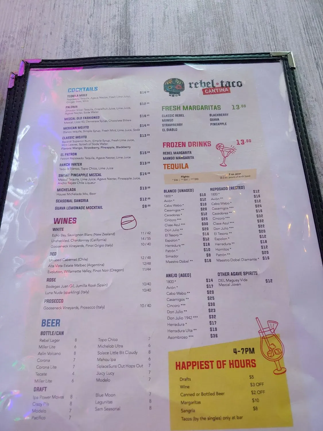 Menu 4