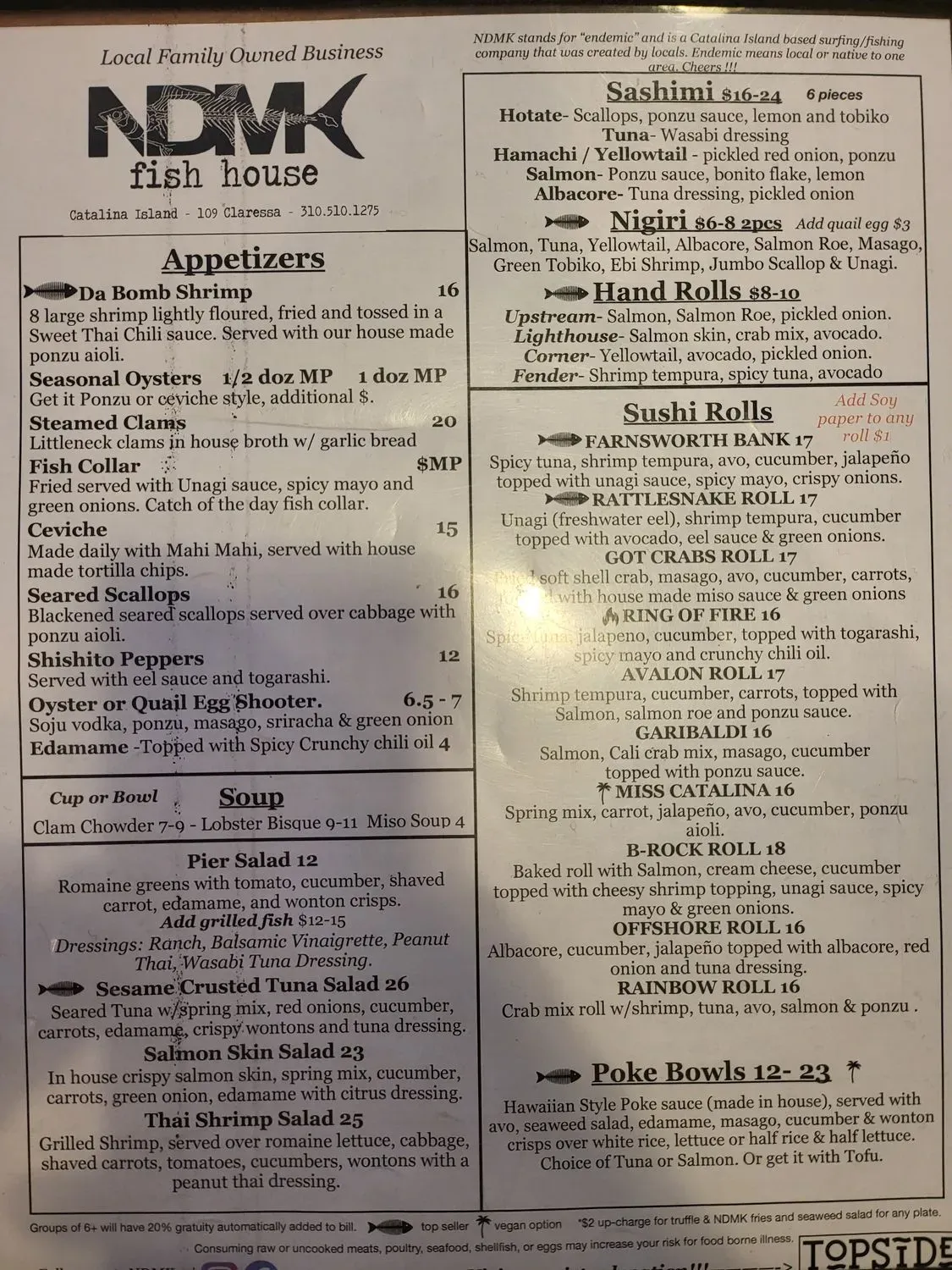 Menu 6