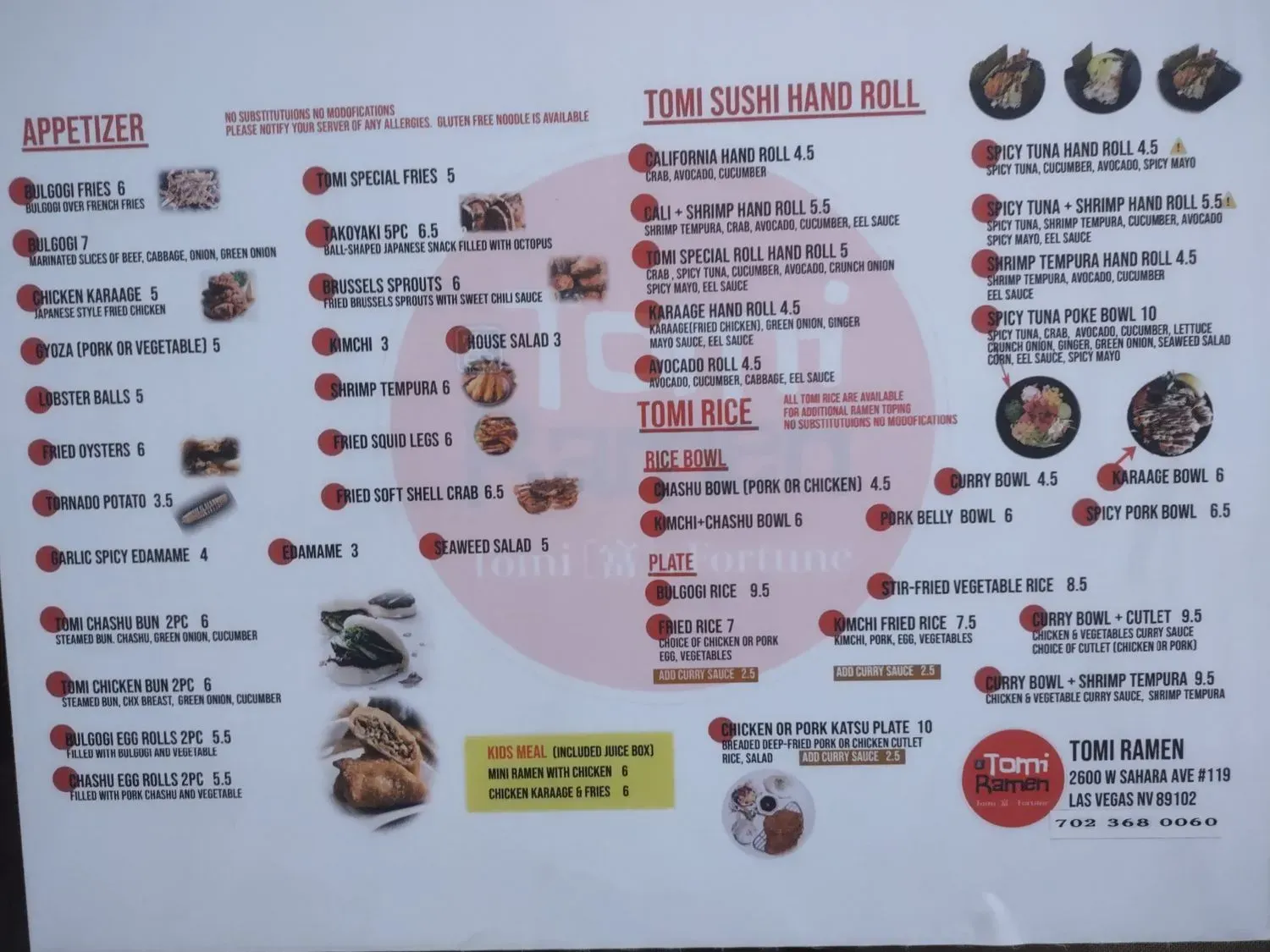 Menu 6