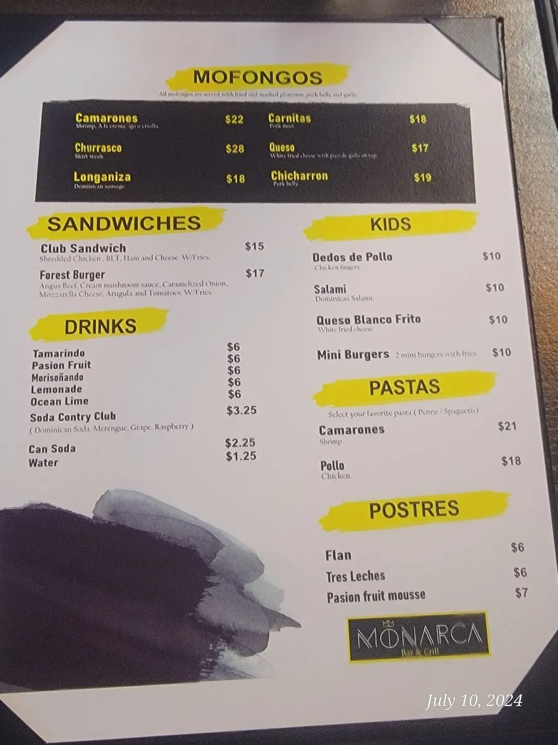 Menu 3