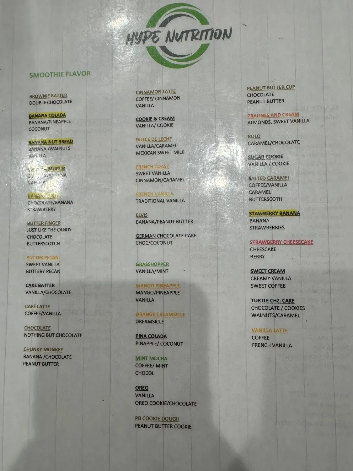 Menu 3