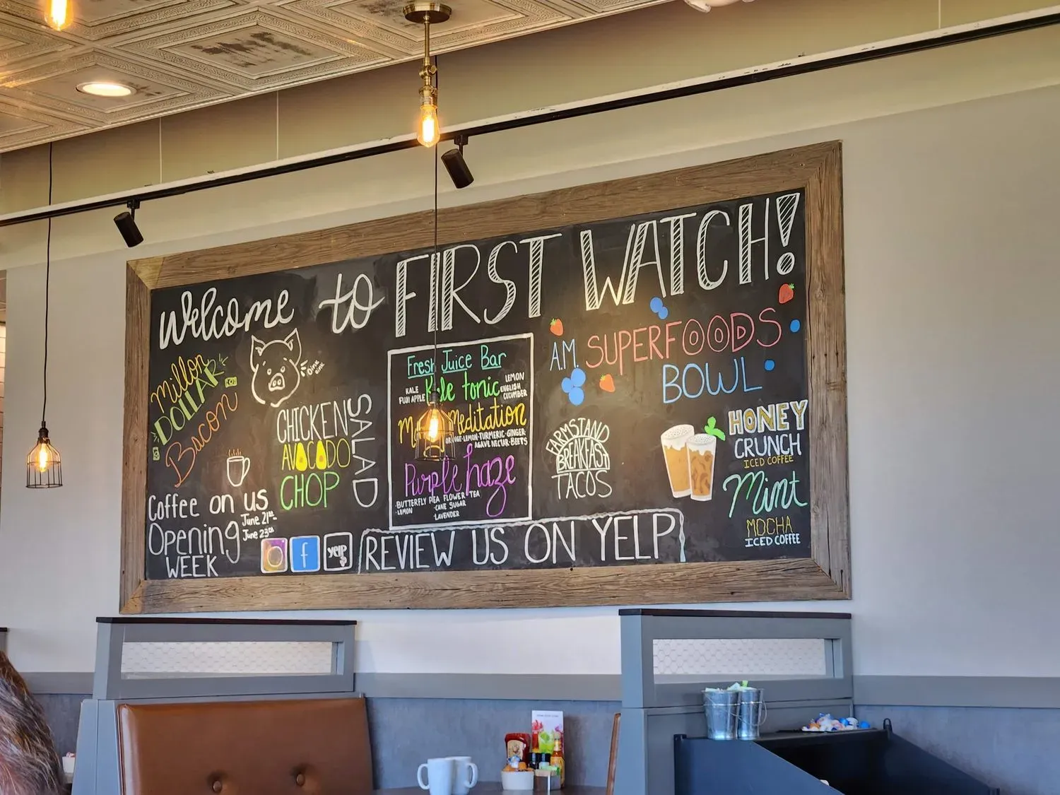 First Watch Menu - Updated November 2025