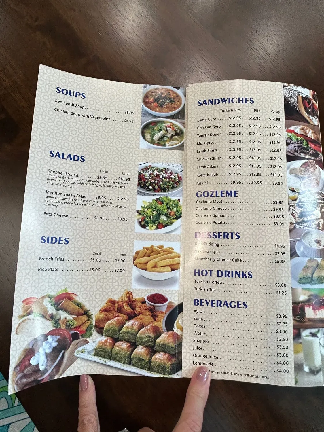 Menu 3