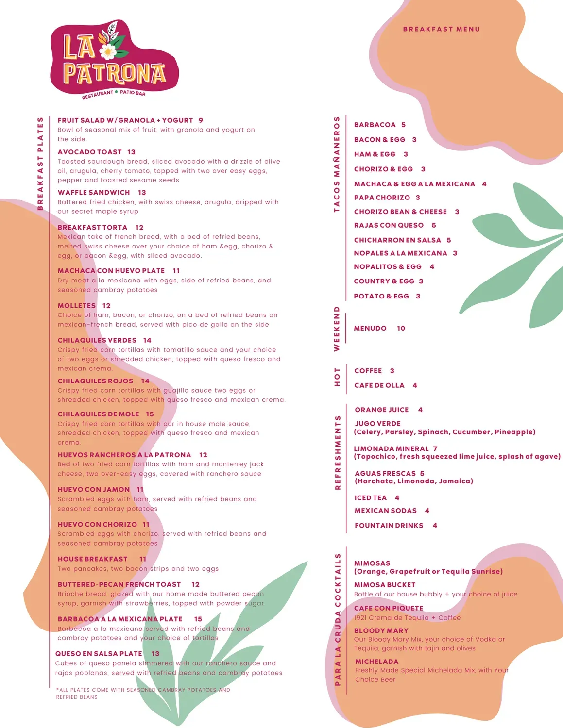 Menu 3