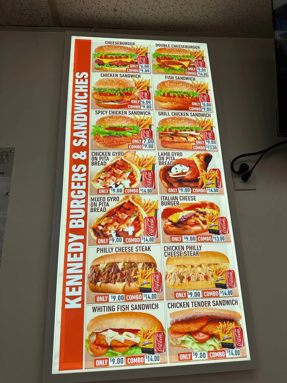Apu kennedy fried chicken Menu - Updated November 2025