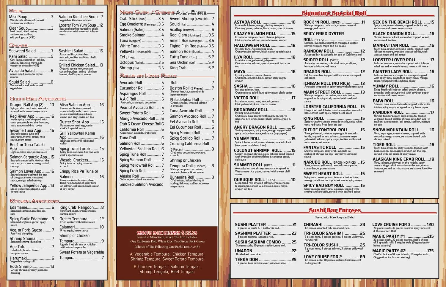 Menu 3