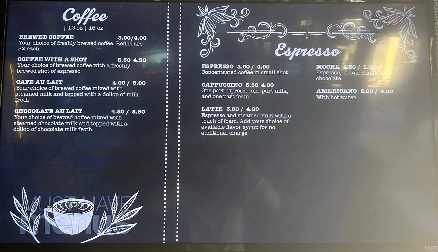 Menu 3