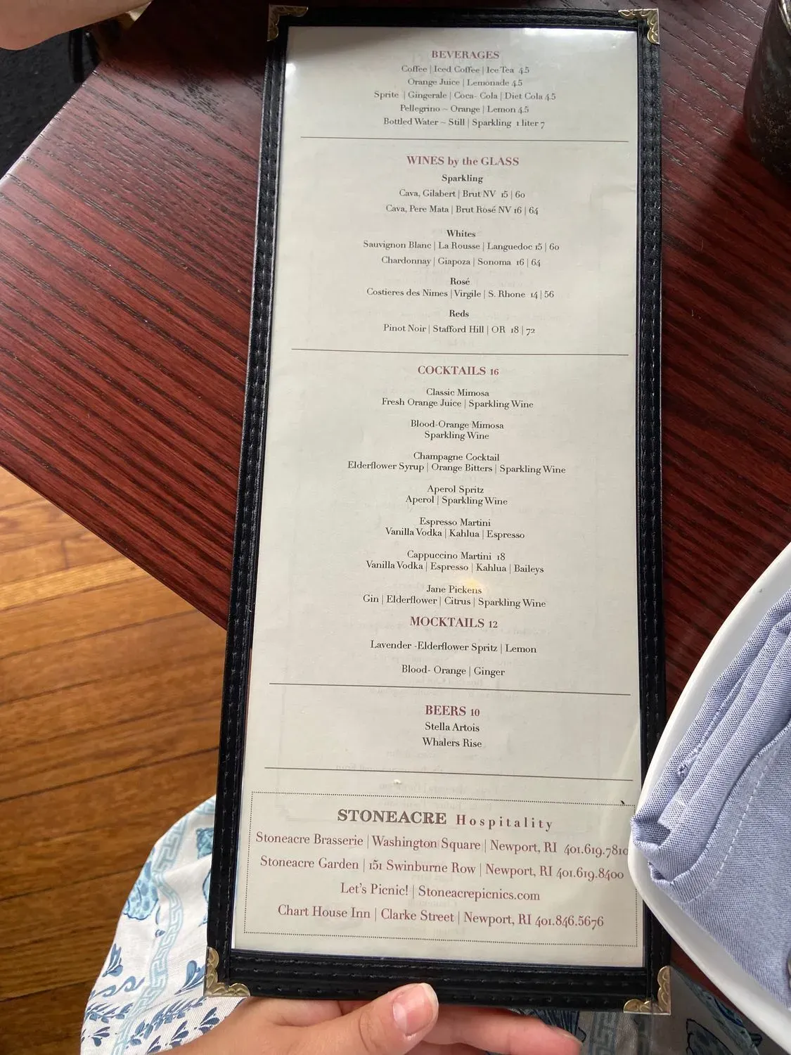 Chinese Tea House at Marble House Menu - Updated November 2025