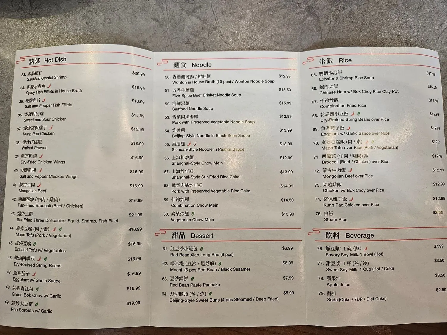 Menu 4