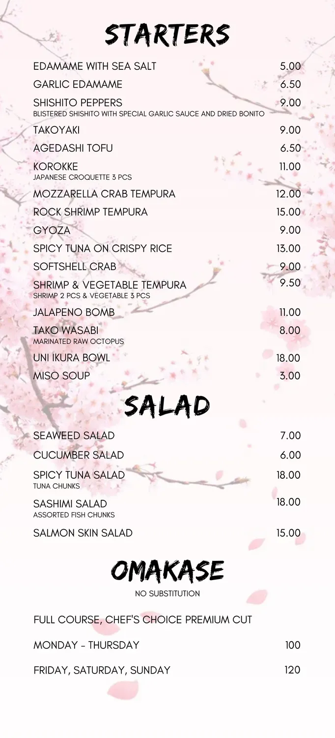 Menu 6