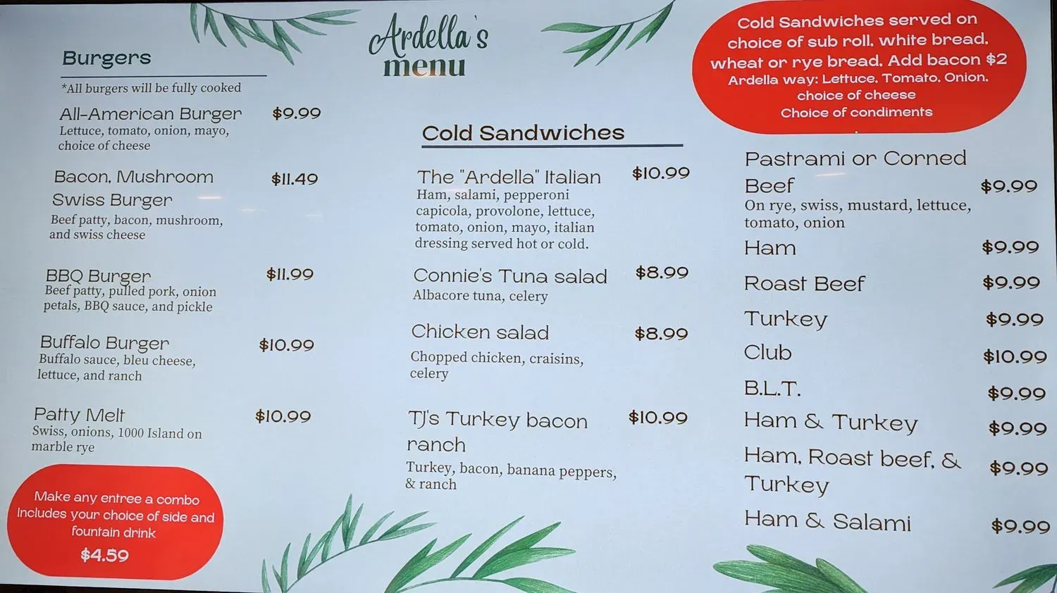 Menu 4