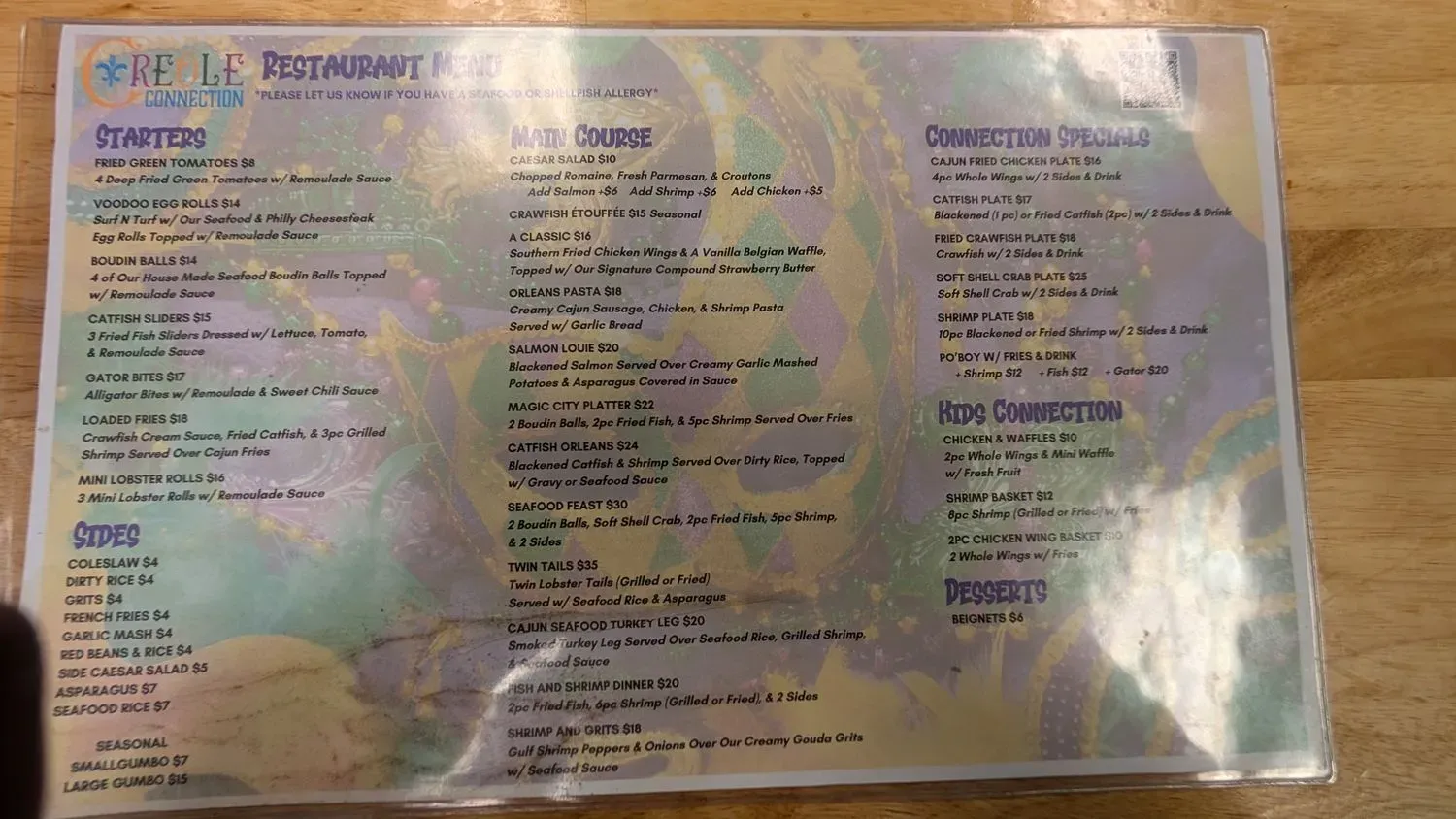 Menu 4