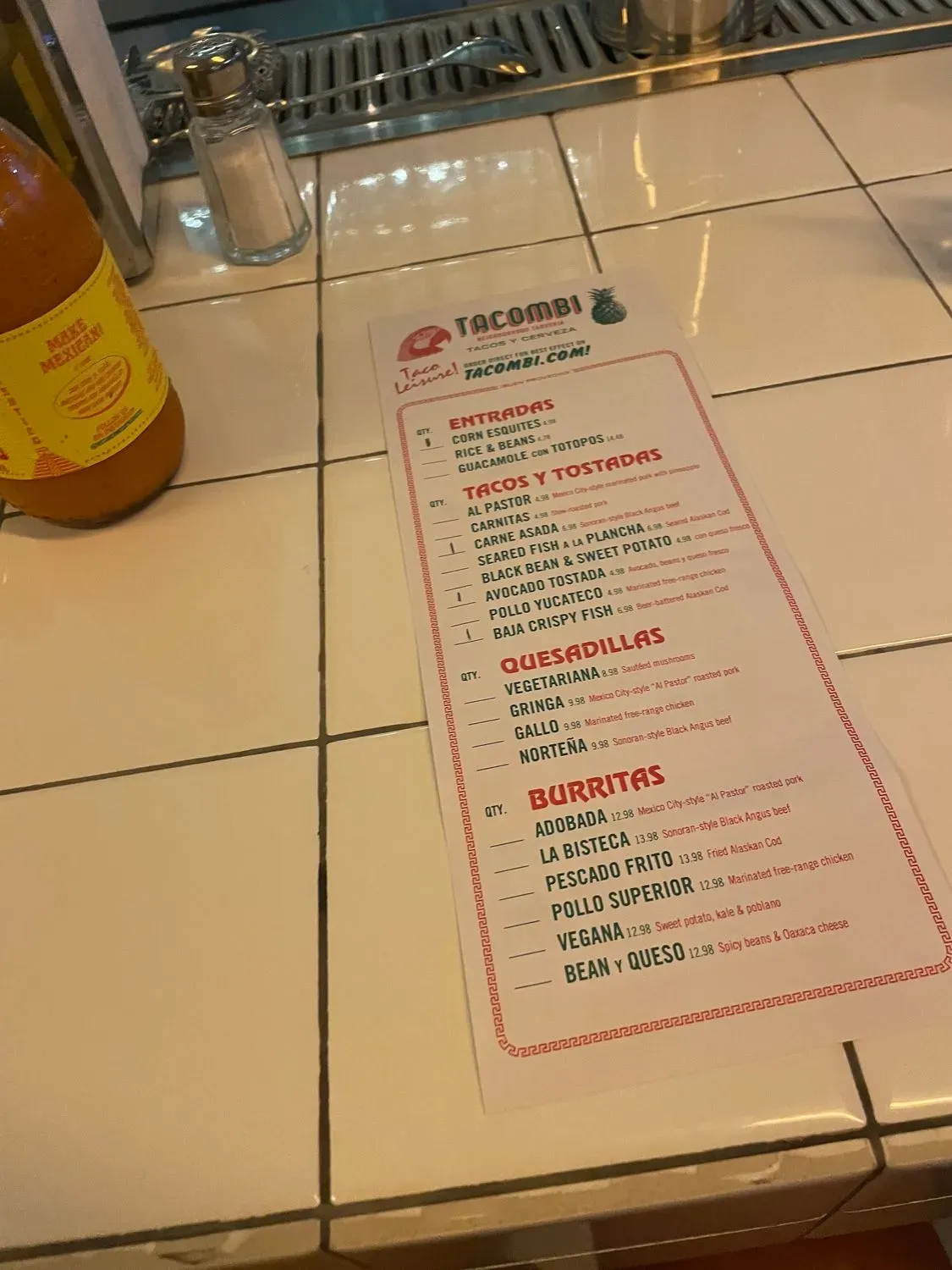 Menu 4